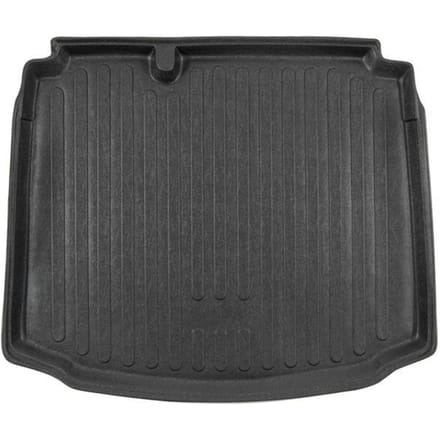 Bac de coffre sur mesure - SCOUTT - Seat Exeo 2008-2013 Break - Noir antidérapant - Bord haut - TPE haute densité