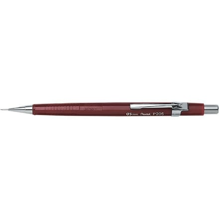 Vulpotlood Pentel P205 HB 0.5mm rood