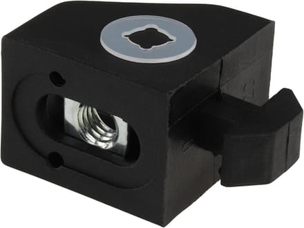 Verbindingsblok Profiel - Frame Connector - Frame Constructie - Glasvezel Versterkt - Raster 40mm - Zwart