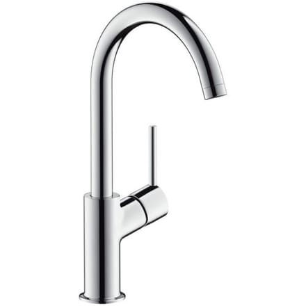 Hansgrohe Talis S² single lever basin mixer 210 w. Fixed spout &amp; push-open waste 32080000