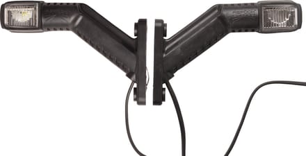 Aspock superpoint 4 - LED set - links & rechts - wit/oranje/rood - 100 cm