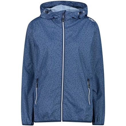 Cmp 31x7296 Rain Fix Hood Jas Blauw 2XL Vrouw