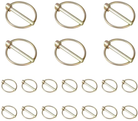 Solidchoice - 20 Stuks Vouwsplints voor Veilig Bevestigen van Onderdelen