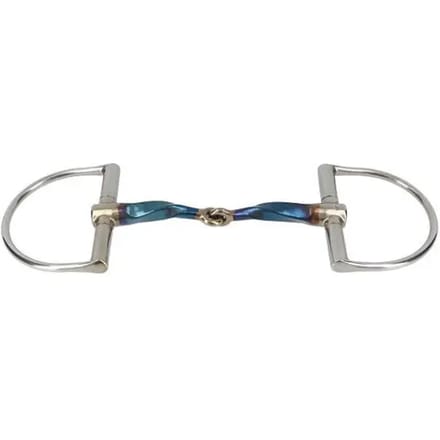 Verdun paardenbit Trust Sweet Iron Dee Slow Twist Jointed 16