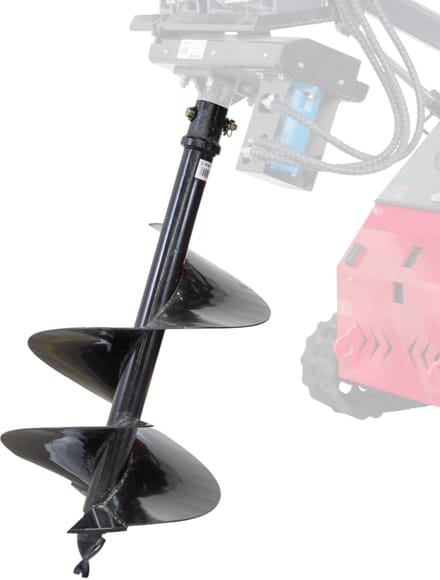 Grondboor 600 mm met lengte 1150 mm voor hydraulische boorhouder MLAC6 MW Tools MLAC11