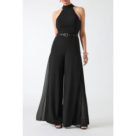 GUESS Saffie Jumpsuit Jet Black A996 Taglia: 38 | Tute Outlet | Donna | Nero