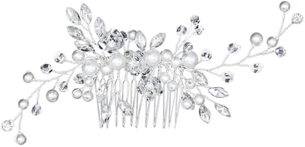 vrouwen parel sieraden haaraccessoires bruid bruidskam bruiloft elegante hoofdtooi