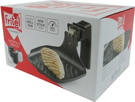 Fritel grillpan - voor Snacktastic 4701 + 4702 + 4703 + 4801 + 4802 + 4804
