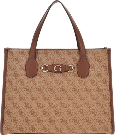 GUESS Schoudertas Ever Mini Convertible X Latte Logo / Brown Lichtbruin