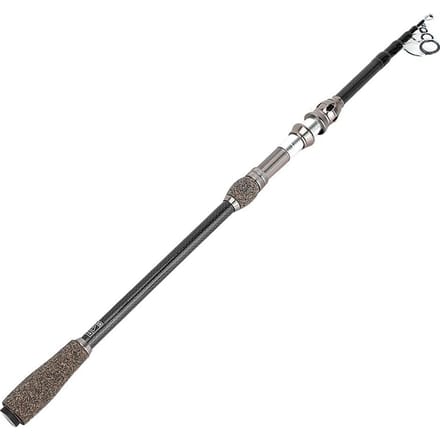 Zeevissen Hengel Kort Segment Koolstofvezel Uitschuifbare Hengel Aas Accessoires 1.8m gray