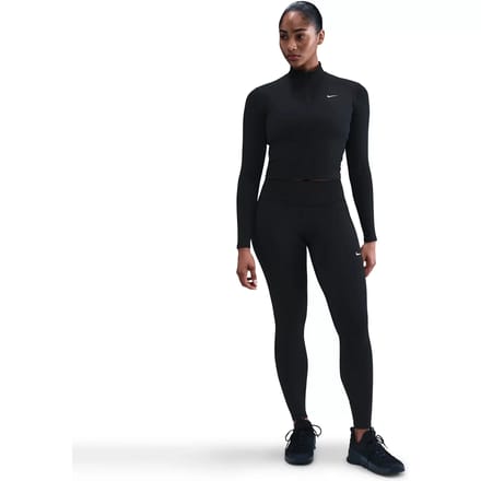 Nike One Dri-Fit Quarter Zip Longsleeve Dames