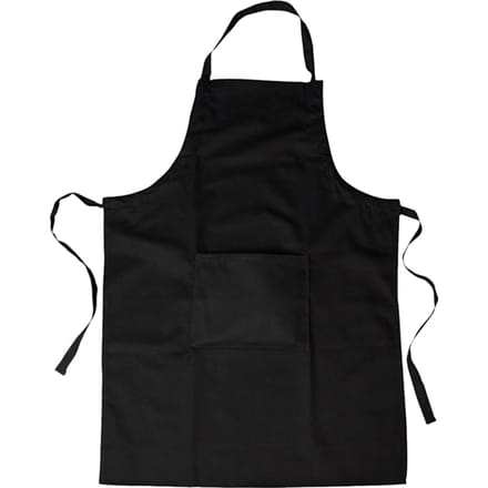 Verfschort Creativ Company lengte 89cm breedte 66cm katoen zwart