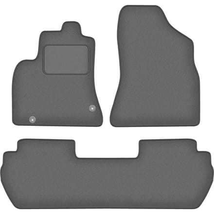 Grafiet automatten voor: Citroen Berlingo II Multispace (2008-2018)
