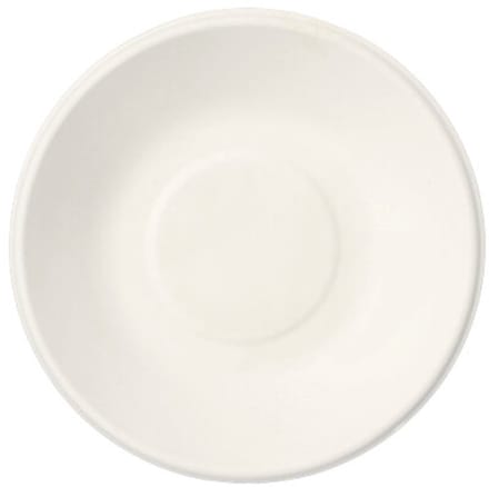 12x 12 Schalen suikerriet pure 680 ml Ø 19 cm · 4 cm wit