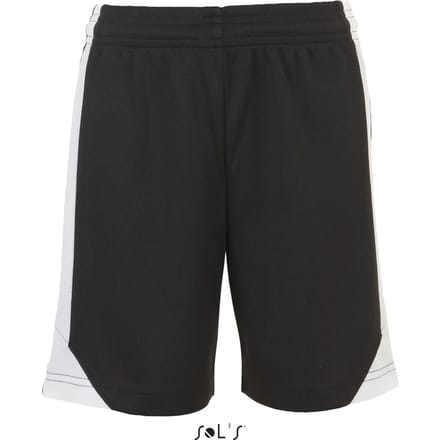 SOL'S Kids´ Olimpico Contrast Short LT01720 - Black/White - 6 Jahre (116)