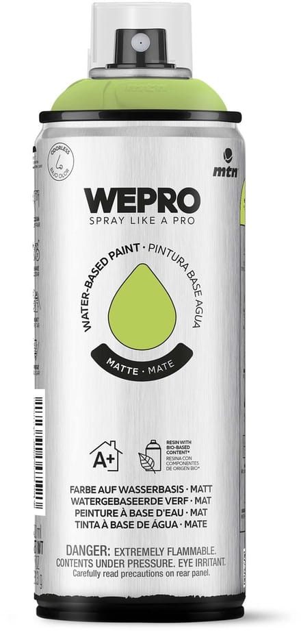 Spuitbus Groen Dog Mat MTN WEPRO WATER-BASED PAINT 400ML