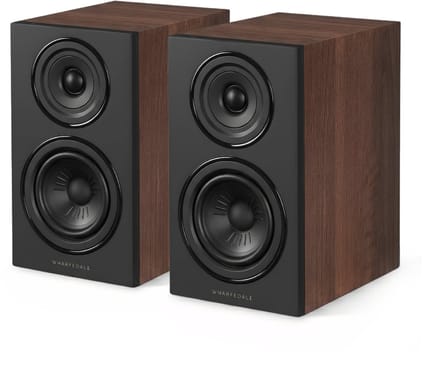 Wharfedale Diamond 12.1i Boekenplank Speakers – Stereo Hifi Set – 2-weg Luidsprekers – Compact Formaat – Passieve Speakers – Walnoot