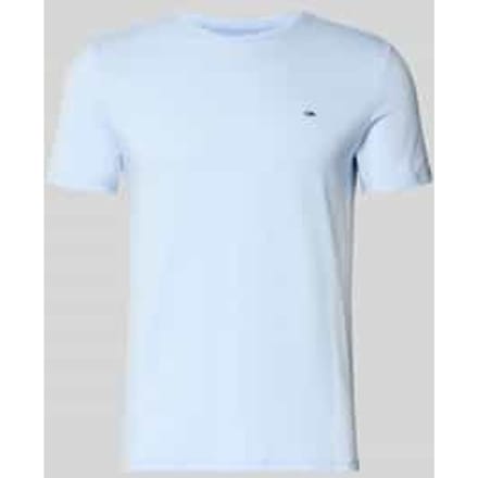 Slim fit T-shirt van katoenmix Model 'JASPE HERITAGE'