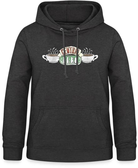 Friends Central Perk Logo Sketch Hoodie Dames