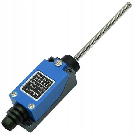 Serie ME - Eindschakelaar met Veer - 1NO+1NC - Metalen Behuizing