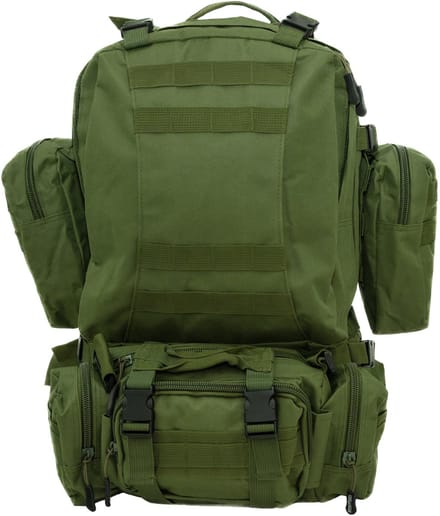 OFFLANDER Survival Combo - Rugzak - 38L - Groen - Waterdicht