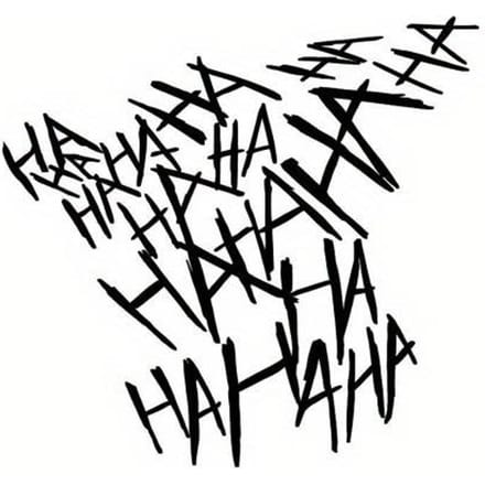 1 stuks Letter Grafische Autosticker one-size zwart