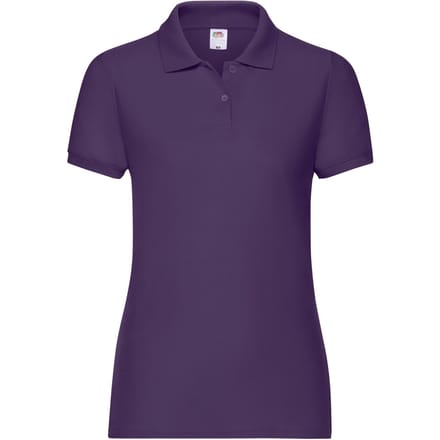 Fruit of the Loom Dames/dames Poloshirt (Paars)