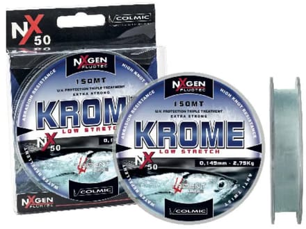 Colmic Krome Monofilament 300 M Transparant 0.500 mm