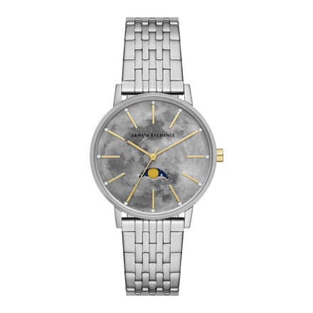 Armani Exchange Lola AX5585 Horloge - Staal - Zilverkleurig - Ø 36 mm