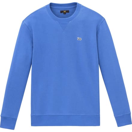 LEE - maat XL - PLAIN CREW SWS SUMMER BLUE