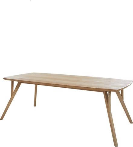 Light & Living - Eettafel QUENZA - 200x100x76cm - Bruin