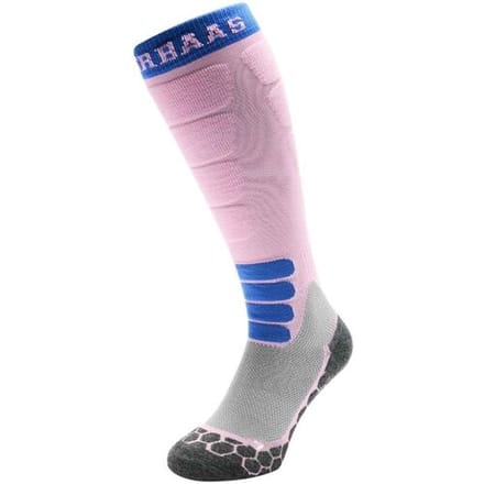 Poederbaas Skisokken Dames Merinowol Pro Powder Rose-39/42