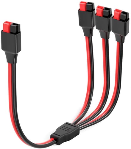 Solar Splitter Kabel 12AWG 1 tot 3 voor Oplaadstation