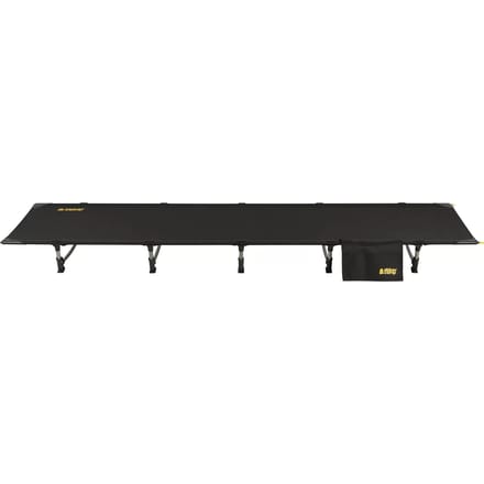 Abbey Camp Campingbed - 192 x 69 x 15 cm - Compact & Lichtgewicht - Zwart