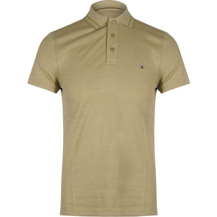 Tommy Hilfiger Donker Duinbeige Poloshirt