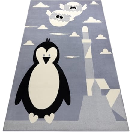Kleden Rugsx Tapijt BCF FLASH Penguin 3997 - pinguïn 140x190 cm
