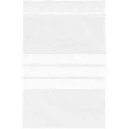 Gripzakjes, met schrijfveld & sluitstrip, 220 x 160 mm