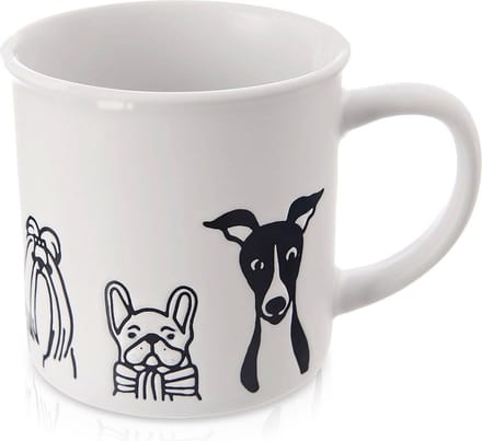 Mok Keramiek Wit 500 ml - Koffiemok - Theebeker - Koffie - Beker
