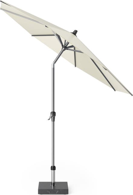 Platinum Sun & Shade - Middenstokparasol - Riva - Ø250cm - Ecru - Kantelbaar - Easy-up draaisysteem - 96% UV protectie