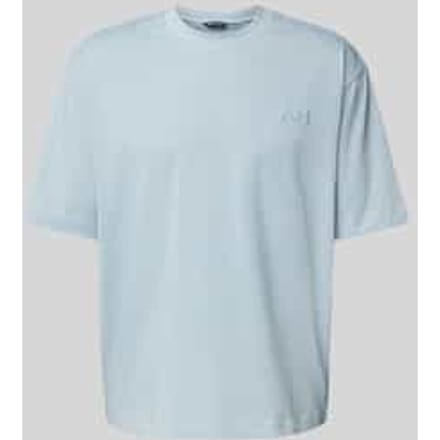 T-shirt met labeldetail