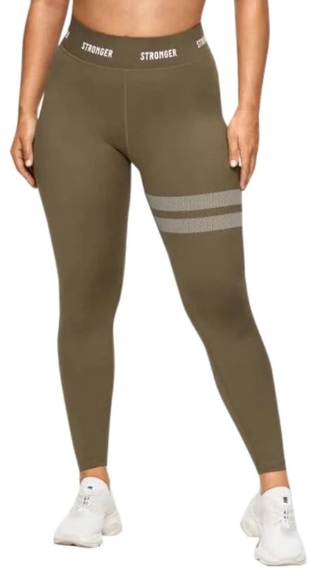 Stronger - Hero Legging - Sportlegging - Dames - Burnt Olive - Maat S