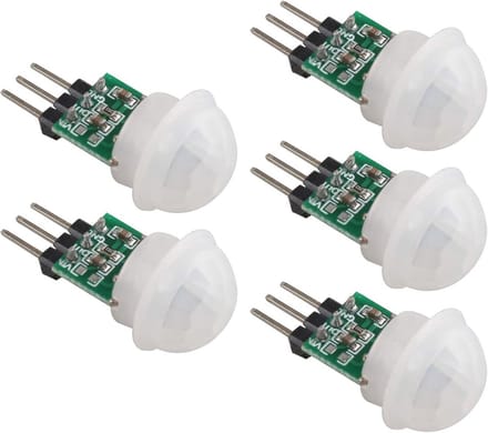 5 Stuks Mini PIR Bewegingssensor Module voor Menselijke Inductie - Automatische Infrarood Detector