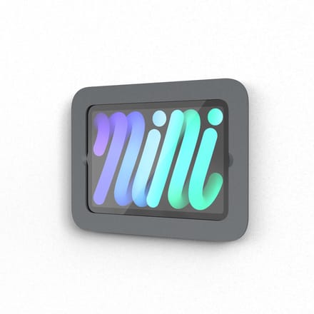 Heckler Design Wall Mount MX voor iPad Mini 6 zwart-grijs