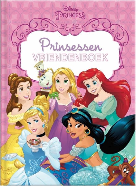 Disney Princess Prinsessen Vriendenboek - 80 pagina's - Hardcover