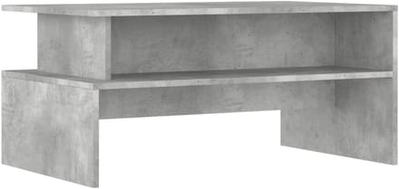 Salontafel 90x55x42.5cm Gesneden Hout Zwart