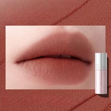 INTO YOU - Airy Touch Moist Floating Airy Lip Mud - 12 Colors (3.0 ver.) #N8 Amber Tea - 2g