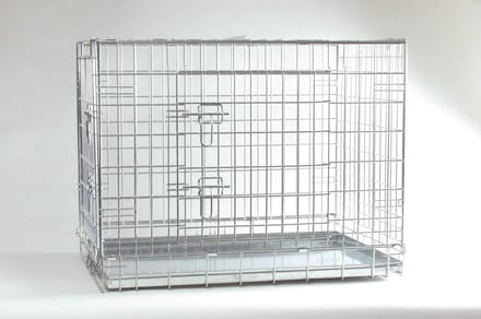 Beeztees - Hondenbench - 2 Deurs - Verzinkt - 121x78x84 cm