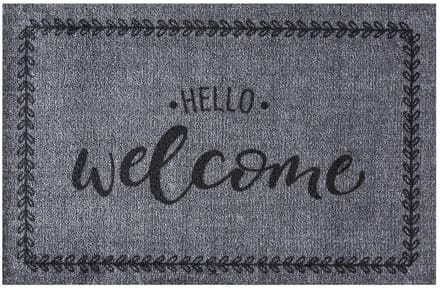 MD Entree - Deurmat - Schoonloopmat - Ambiance - Hello Welcome - 50 x 75 cm