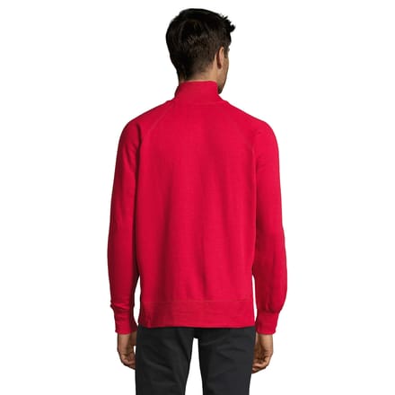 SOLS Heren Sundae jas met rits (Rood)