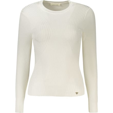 Guess Jeans Bianco Viscose Dames Trui